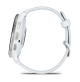 Venu 3 Silver stainless steel bezel with whitestone case and silicone band - 010-02784-00- Garmin